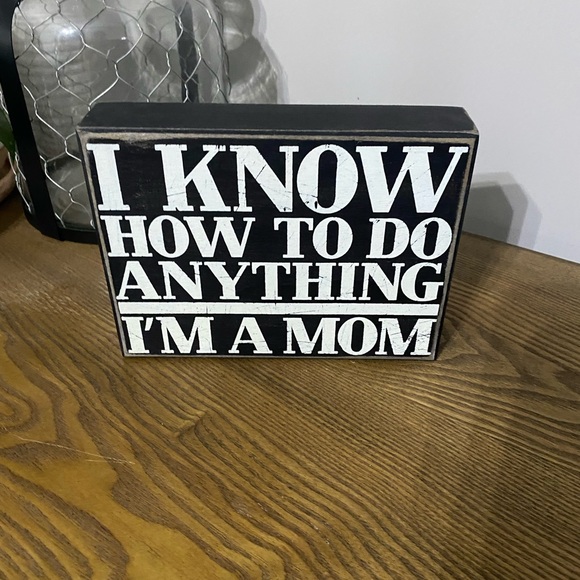Wood Mom Quote Block- Home Decor - Picture 7 of 7